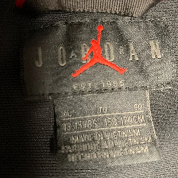 Jordan Black and Red Logo Apparel - Picture 3 of 8